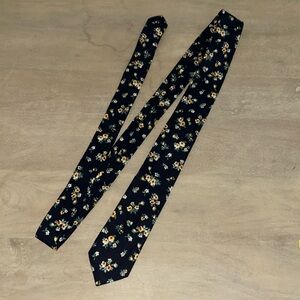 Floral Thin Tie